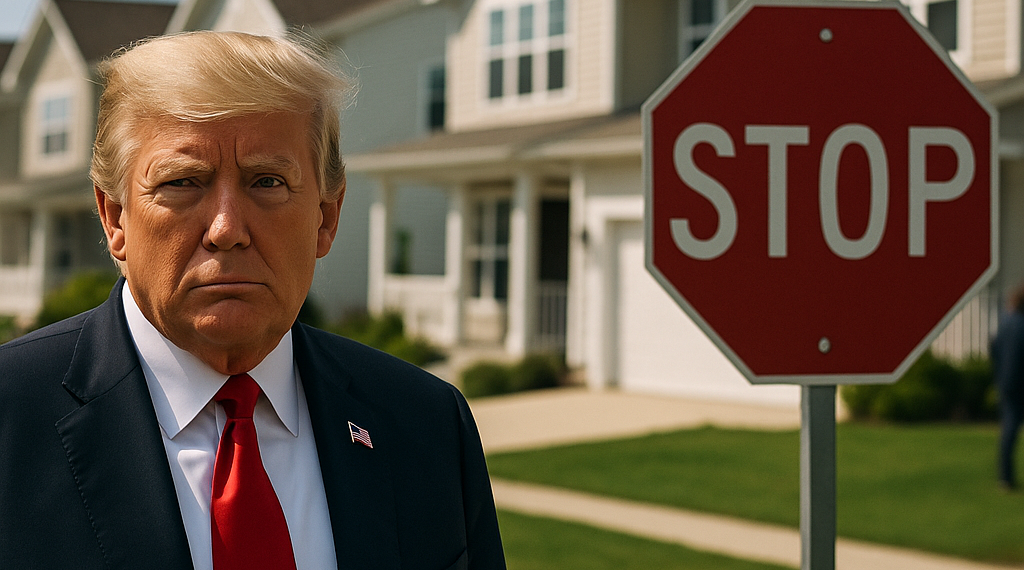 Trump paraliza la firma de una ambiciosa ley de vivienda y la condiciona a la aprobación de su polémica propuesta para reformar las leyes electorales