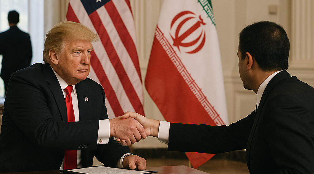 Trump firma por sorpresa el acuerdo de paz con Irán en el palacio de Versalles