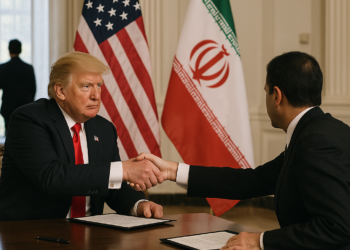 Trump firma por sorpresa el acuerdo de paz con Irán en el palacio de Versalles