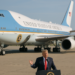 Trump presentó el avión reacondicionado que será el nuevo Air Force One