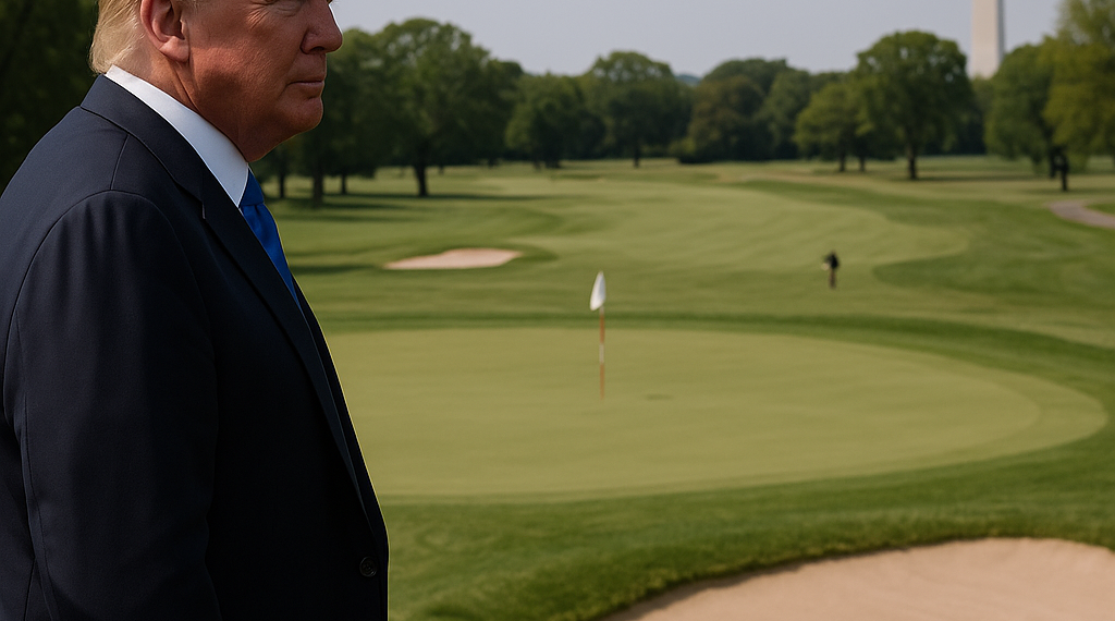 Trump anuncia la renovación del campo público de golf East Potomac de Washington para convertirlo en "uno de los mejores del mundo"