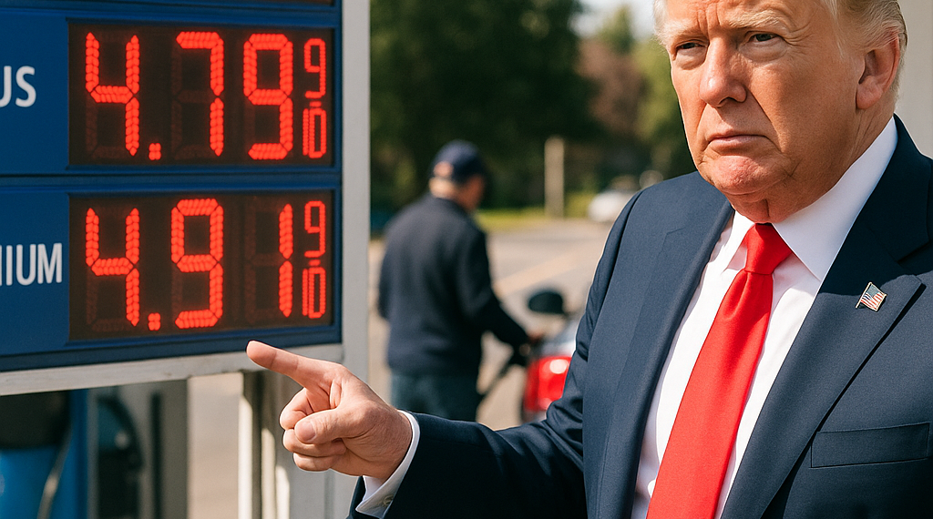 Trump ordena investigar por qué no baja precio de gasolina