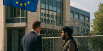 La UE recibe a una delegación de talibanes para acelerar la deportación de inmigrantes afganos que sean "delincuentes o una amenaza para la seguridad"