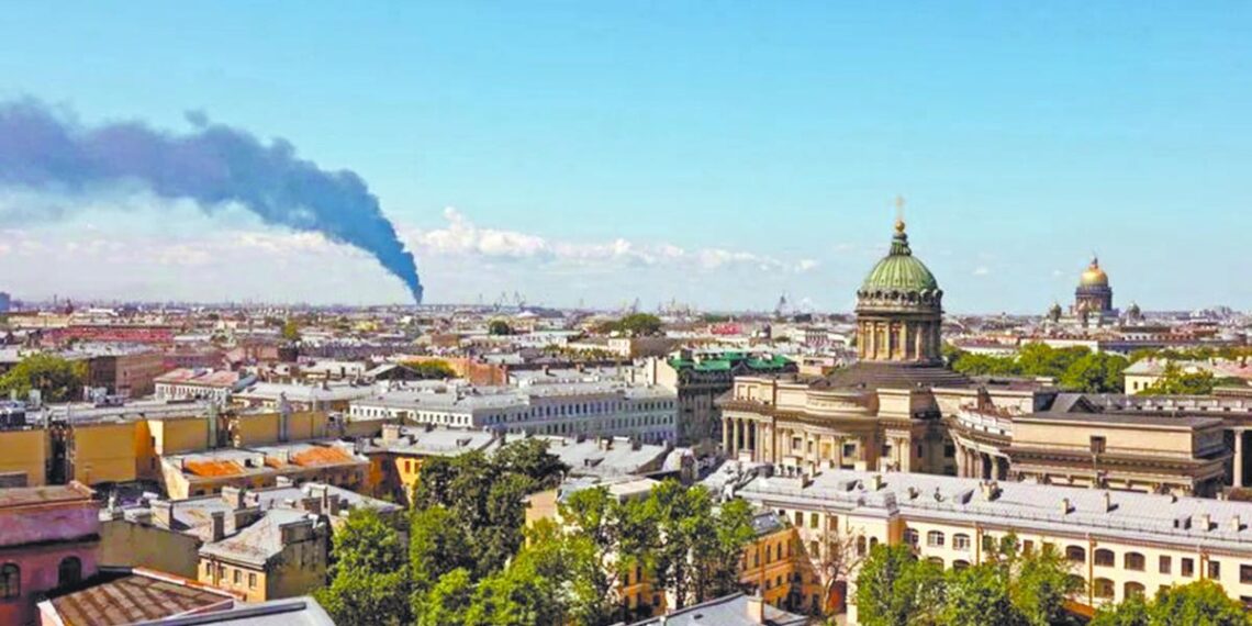 Ucrania lanza drones contra San Petersburgo