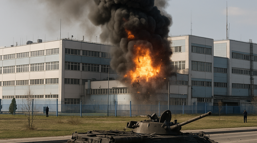 Ucrania bombardeó una planta de semiconductores que provee al ejército de Putin en Rusia