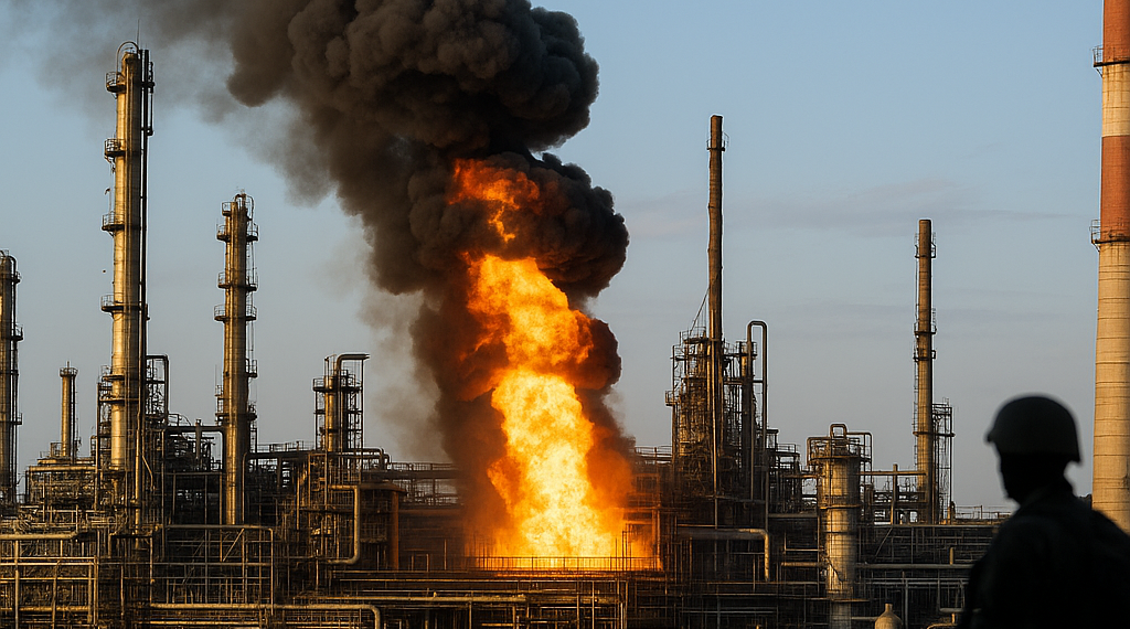 Ucrania lanzó ataques nocturnos contra dos refinerías de petróleo en Rusia