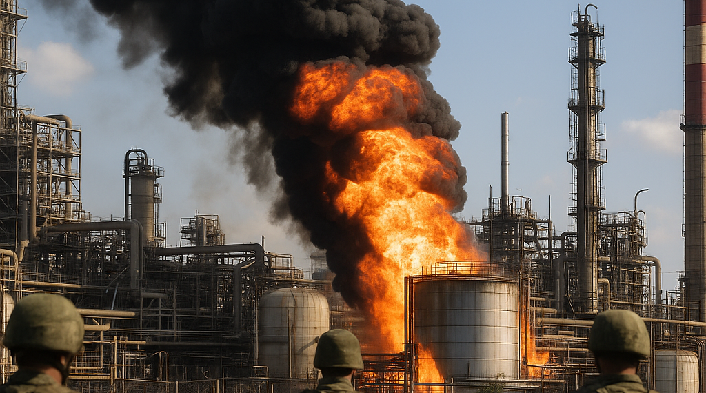 Ucrania atacó dos refinerías rusas en Tatarstán y una planta química en la región de Samara