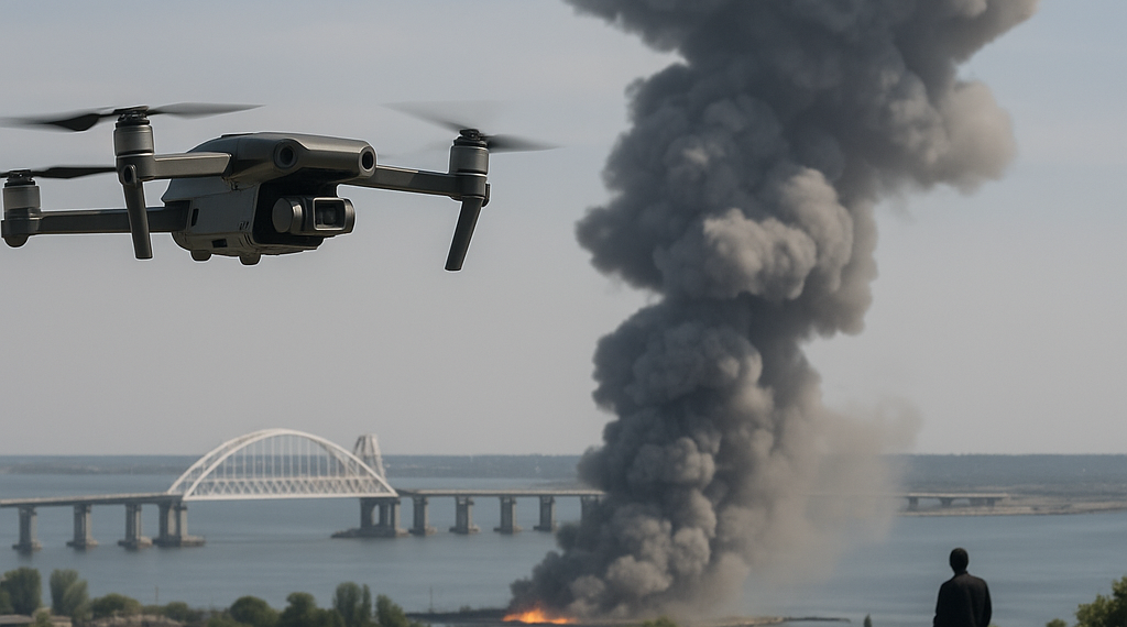 Ucrania redobla sus ataques con drones para aislar a Crimea,  que ha suspendido el suministro de gasolina a particulares y empresas privadas