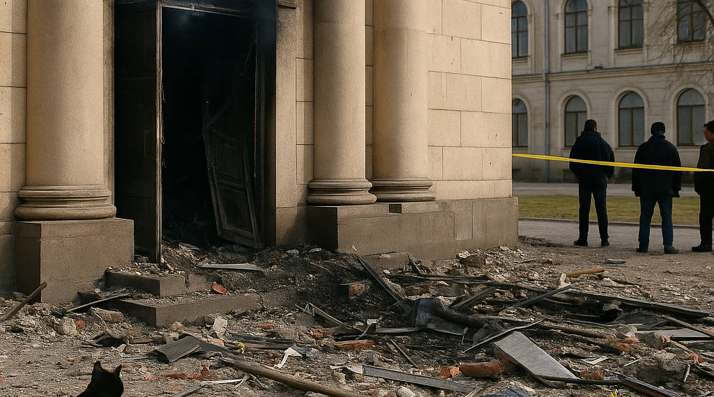 Ucrania reveló detalles e imágenes del ataque con drones a la terminal petrolera rusa de San Petersburgo