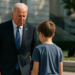 Un presidente enfadado con un niño