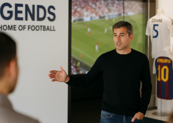 Un viaje maravilloso por LEGENDS, The Home of Football, con el máximo goleador de la Selección Española - La fuerza de nuestro fútbol