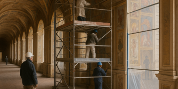 Vatican starts restorage of the Raphael Loggia