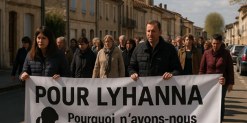 Los vecinos de Fleurance participan en una marcha blanca en memoria de la pequeña Lyhanna: "¿Por qué no intervenimos hace meses?"