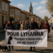 Los vecinos de Fleurance participan en una marcha blanca en memoria de la pequeña Lyhanna: "¿Por qué no intervenimos hace meses?"