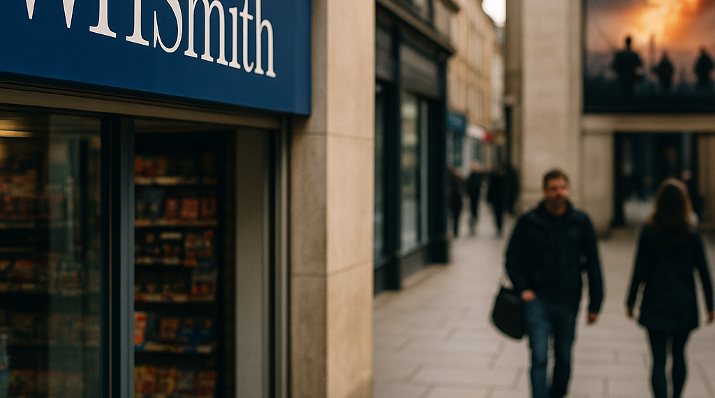 WH Smith raises £100m as it warns on profits due to Iran war | WH Smith