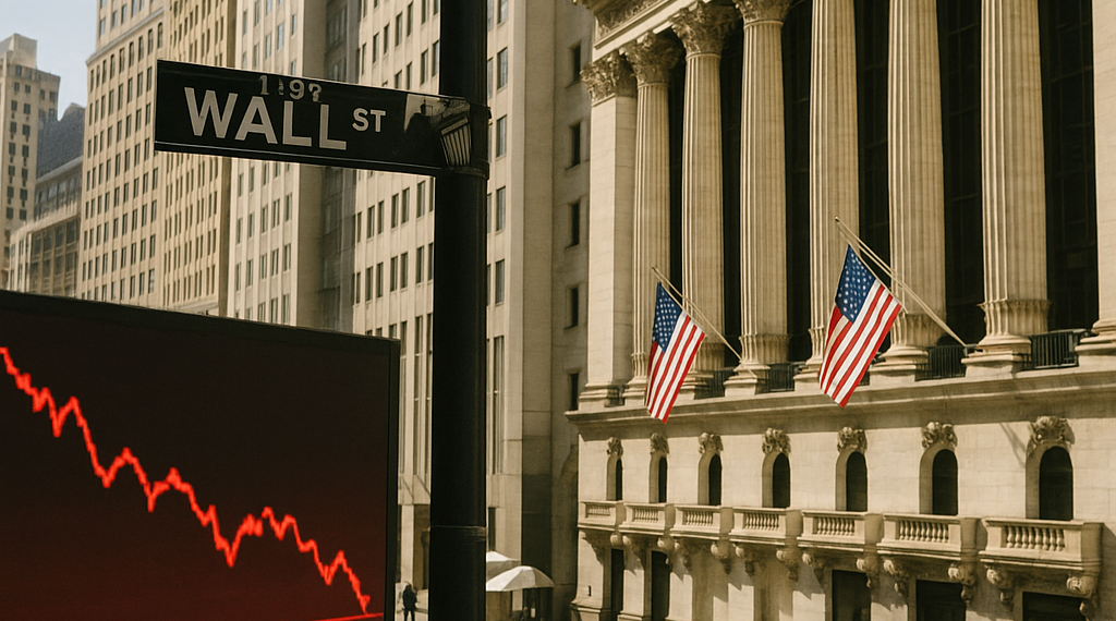 Wall Street termina la semana a la baja, arrastrada por acciones de fabricantes de chips