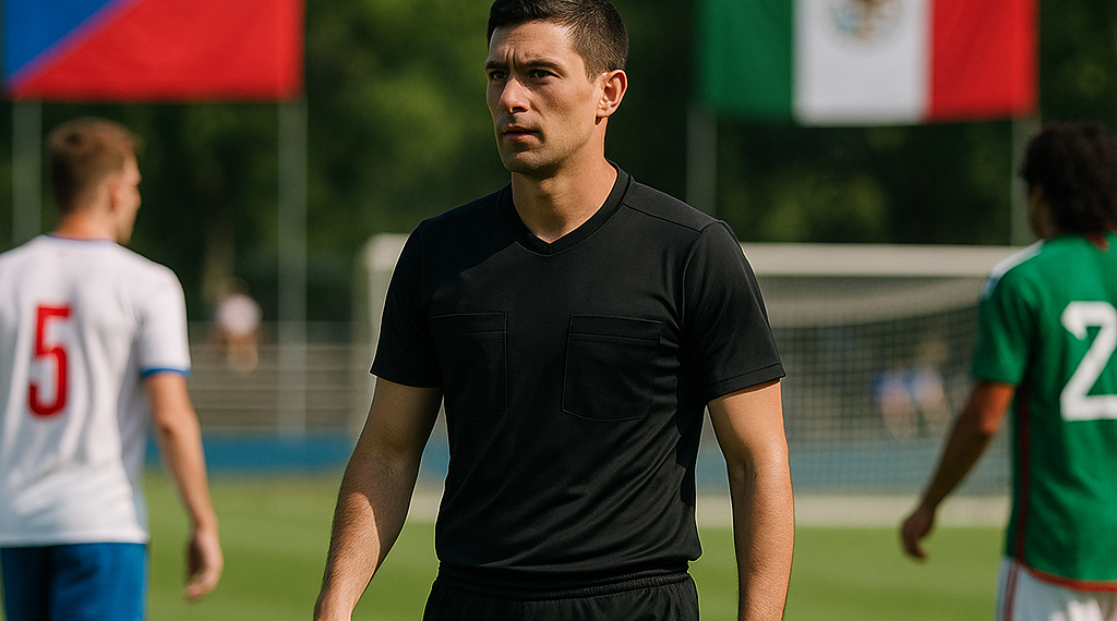 Será el argentino Yael Falcón árbitro en el Chequia-México