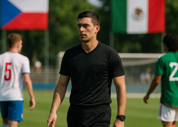 Será el argentino Yael Falcón árbitro en el Chequia-México