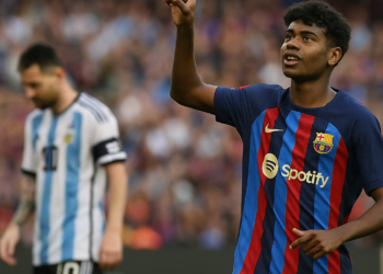 Yamal supera a Messi con gol más joven en Mundial