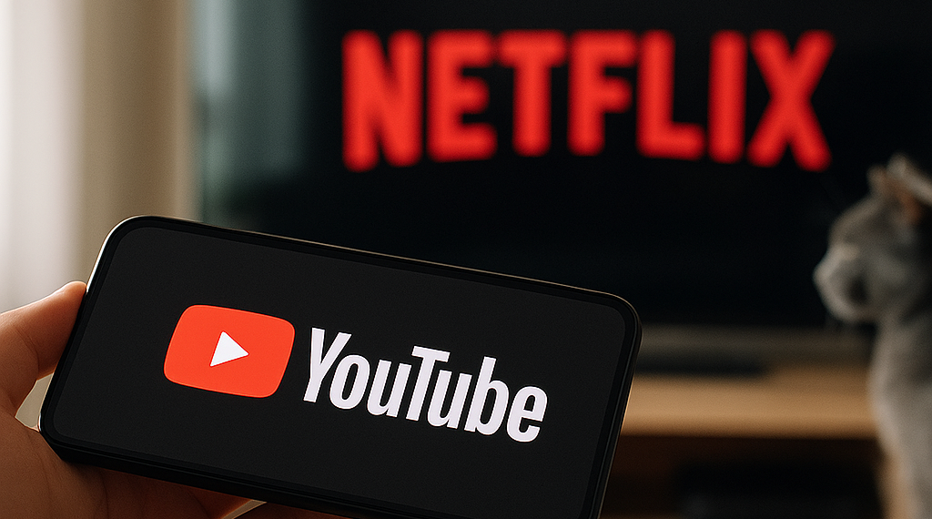 YouTube overtakes Netflix in average daily viewing around the world | YouTube