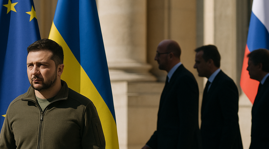 Zelensky buscará junto a Macron, Starmer y Merz nuevas estrategias de presión sobre Rusia tras la reciente escalada de ataques