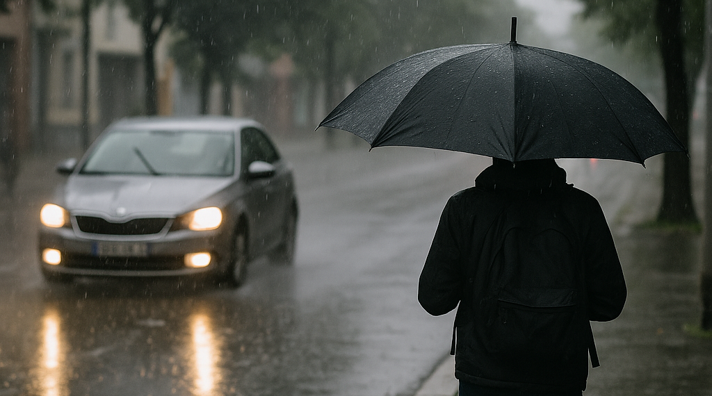 ¡No guardes el paraguas! Alertan por lluvias intensas en gran parte de México