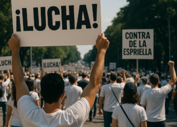 "¡Resistencia!": miles de personas marchan en Colombia contra el presidente electo de ultraderecha Abelardo de la Espriella