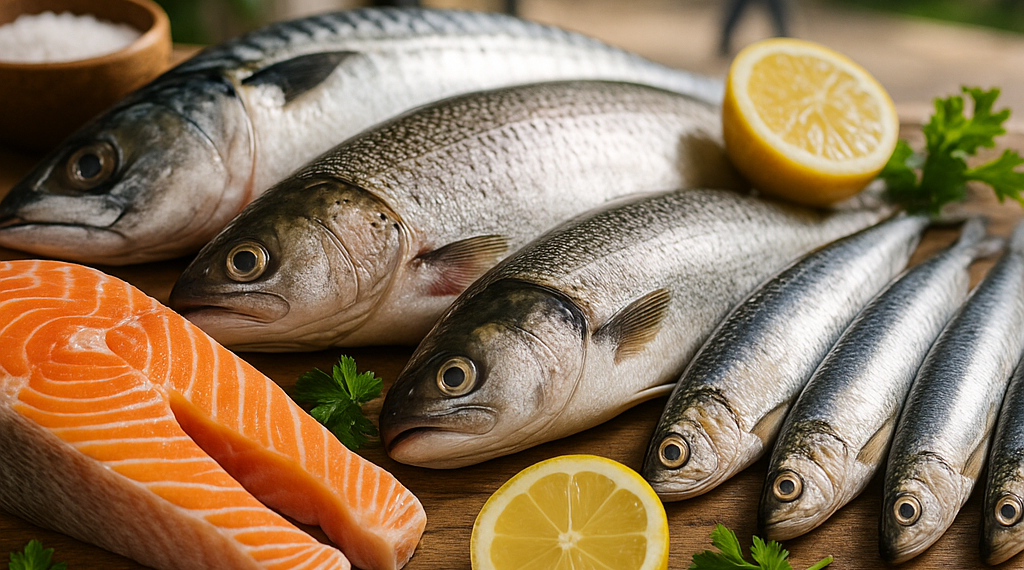 ¿Qué pescados son más sanos para comer?