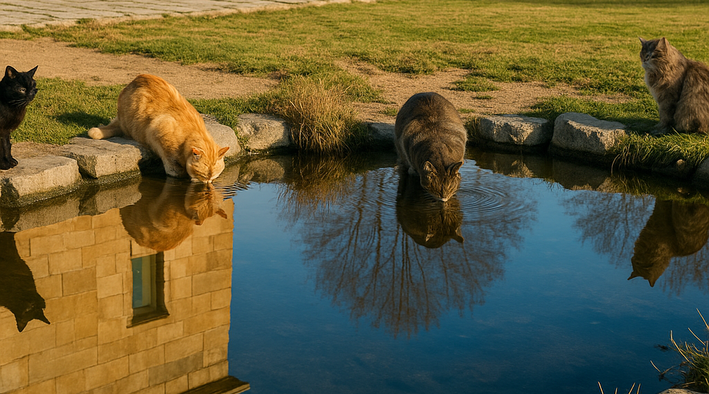 What Color Is the Reflecting Pool? An Investigation.