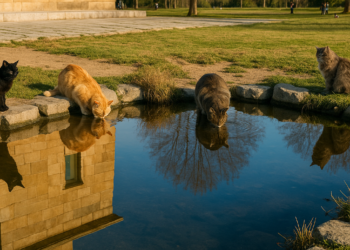 What Color Is the Reflecting Pool? An Investigation.