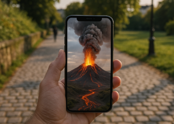 Missed the Eruption of Mt. Vesuvius? See it at Pompeii in AR