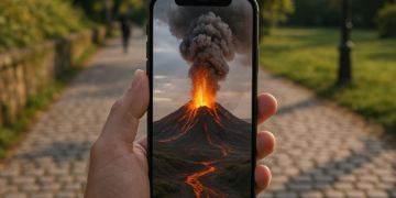 Missed the Eruption of Mt. Vesuvius? See it at Pompeii in AR