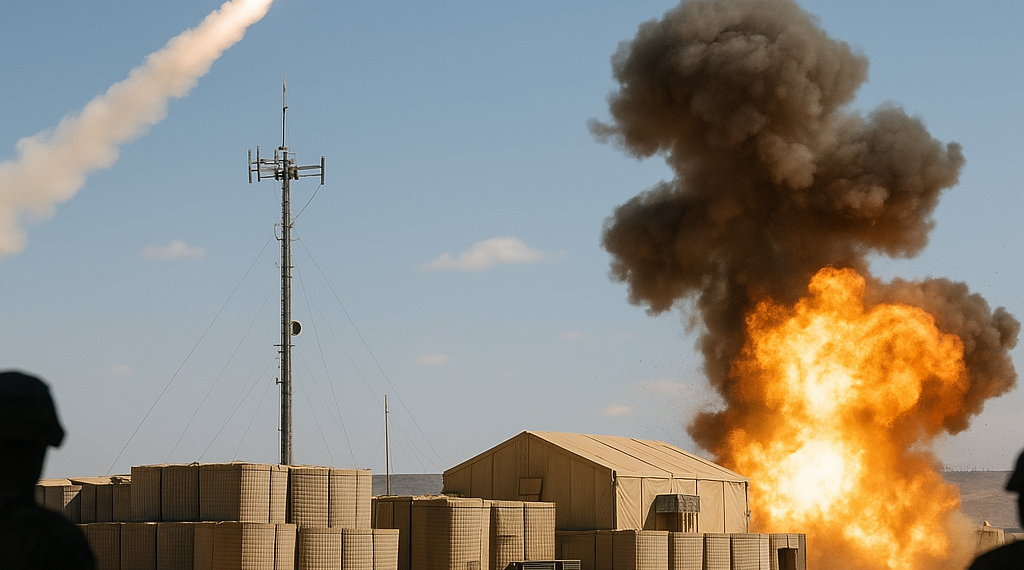 El régimen de Irán lanzó nuevos ataques contra instalaciones militares de Estados Unidos en Medio Oriente