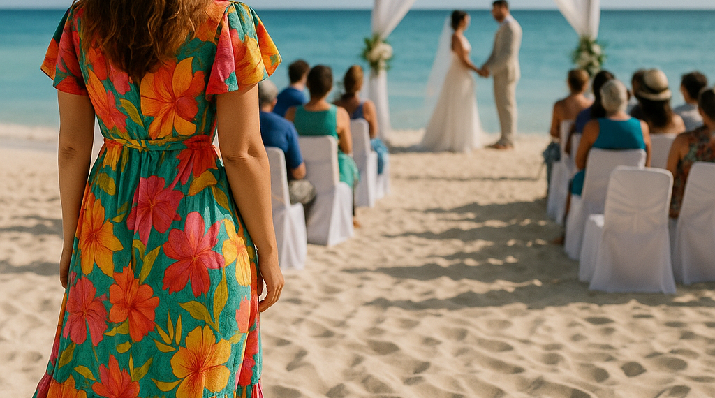 32 Colorful Beach Wedding Guest Dresses to Wear to Seaside Ceremonies