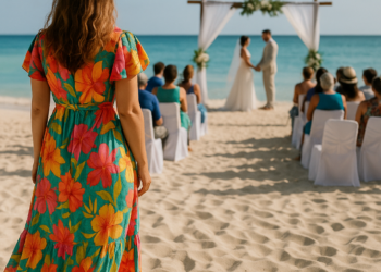 32 Colorful Beach Wedding Guest Dresses to Wear to Seaside Ceremonies