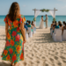 32 Colorful Beach Wedding Guest Dresses to Wear to Seaside Ceremonies