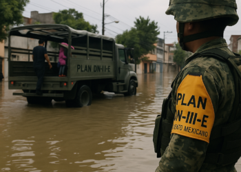 Activan Plan DN-III-E por lluvias en Guerrero y Edomex