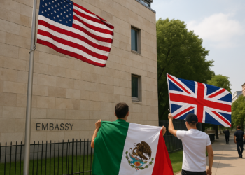 Alerta Embajada de EU por festejos del México-Inglaterra