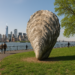Alan Michelson Places a Massive Oyster Installation on Governors Island