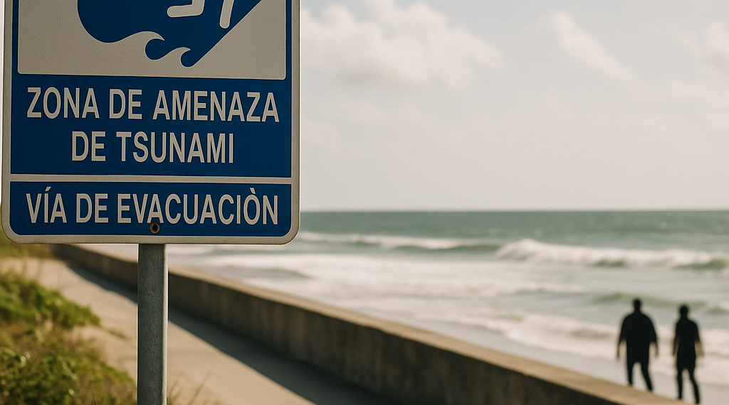 Alerta de tsunami tras un terremoto de 7,4 que ha sacudido Puerto Madero y la costa del estado de Chiapas (México)