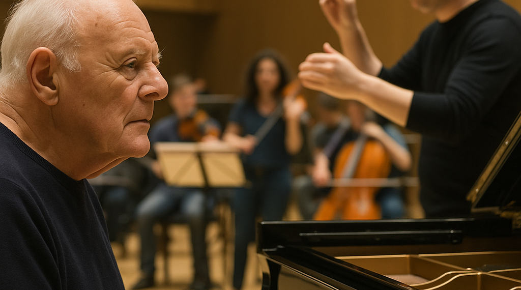 Anthony Hopkins anuncia un disco de música clásica con Gustavo Dudamel: “La música fue mi primera aspiración”