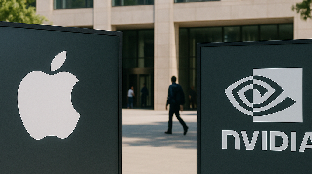 Apple le quita la corona a Nvidia como la empresa más valiosa del mundo