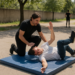 Learning How To Fake-Punch, Fake-Fall, And Fake-Go Up In Flames, On Camera