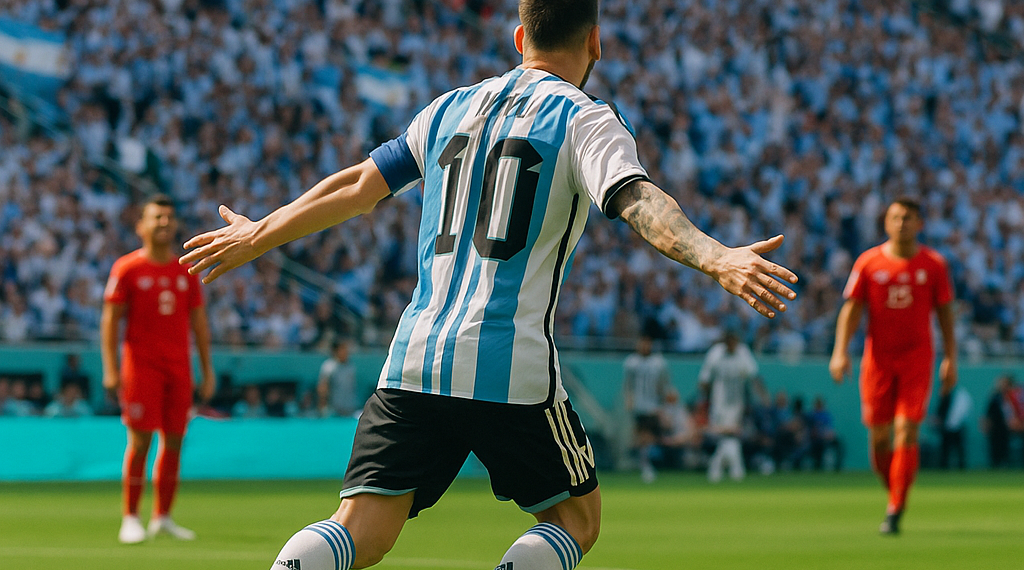 Argentina vence 3-1 a Suiza y jugará las semifinales del Mundial contra Inglaterra