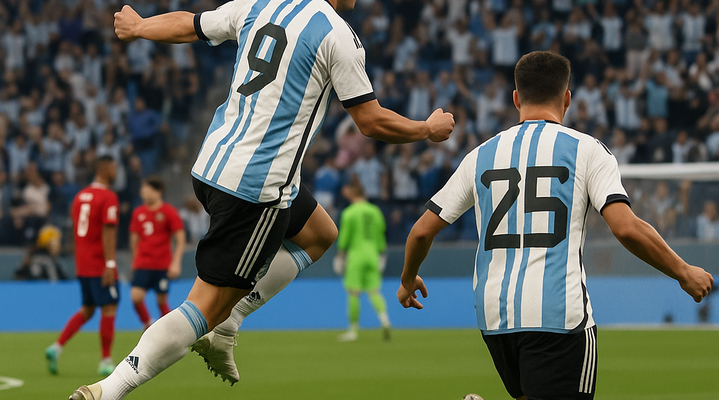 Argentina avanza a cuartos con remontada
