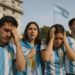 Argentinos lloran derrota en final del Mundial ante España