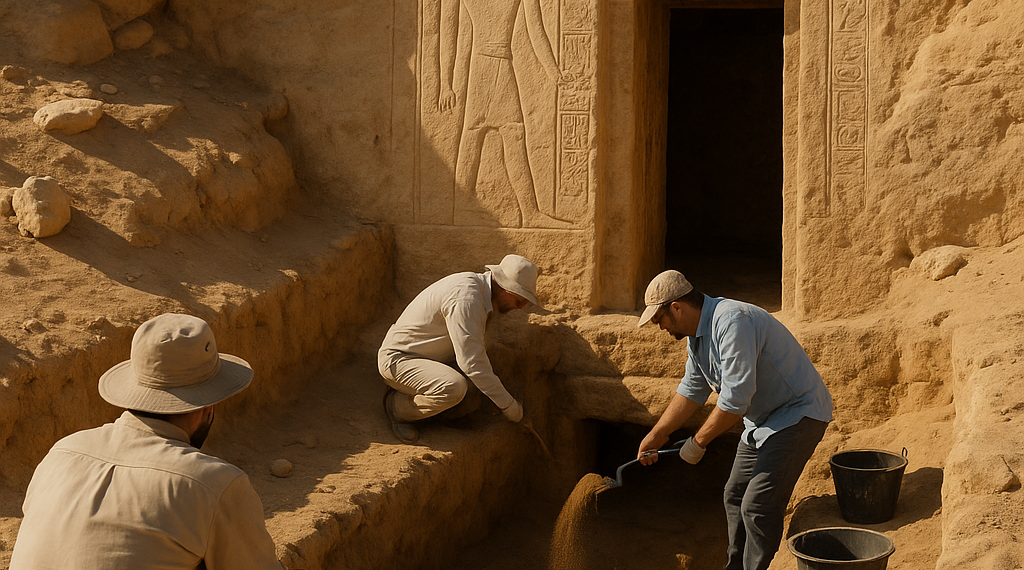 Archeologists Find Previously Unknown Tomb of Ancient Egyptian Noble