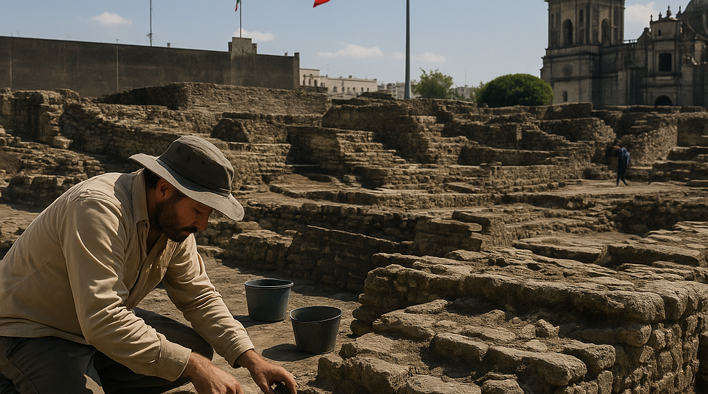 Archaeologists Map Aztec Capital Tenochtitlan Under Mexico City