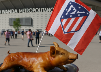 El Atlético de Madrid cena el tradicional cochinillo para inaugurar la temporada