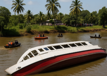 Subió a 53 la cifra de muertos por el naufragio de un ferry en Guyana